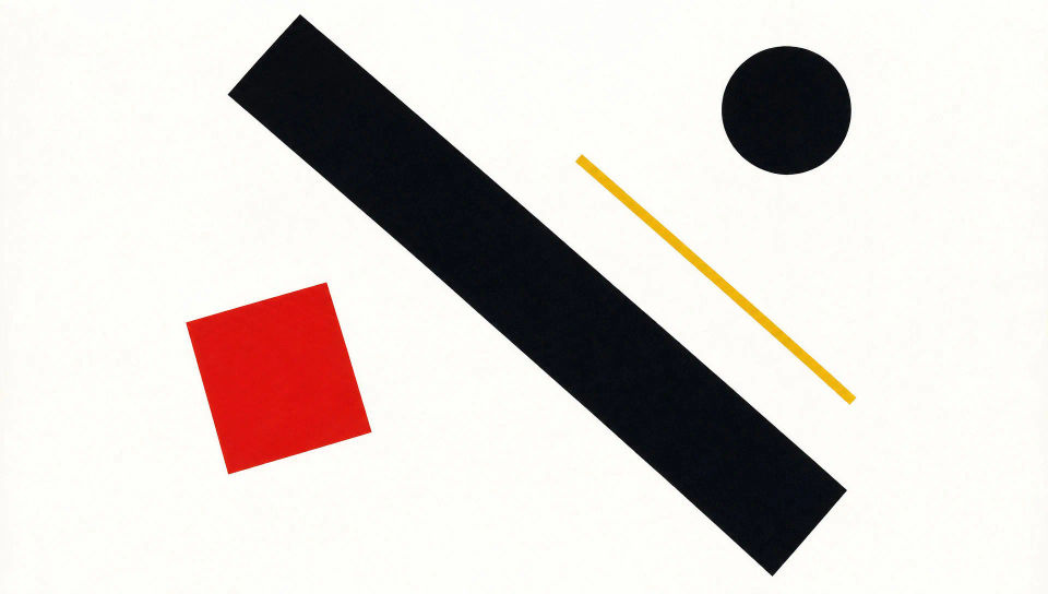 Dynamic Suprematist composition