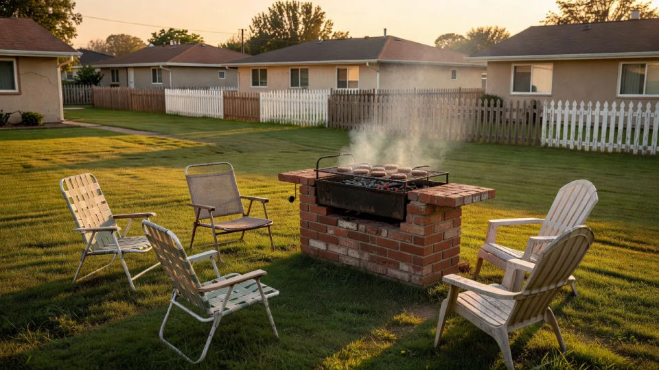 Backyard cookout