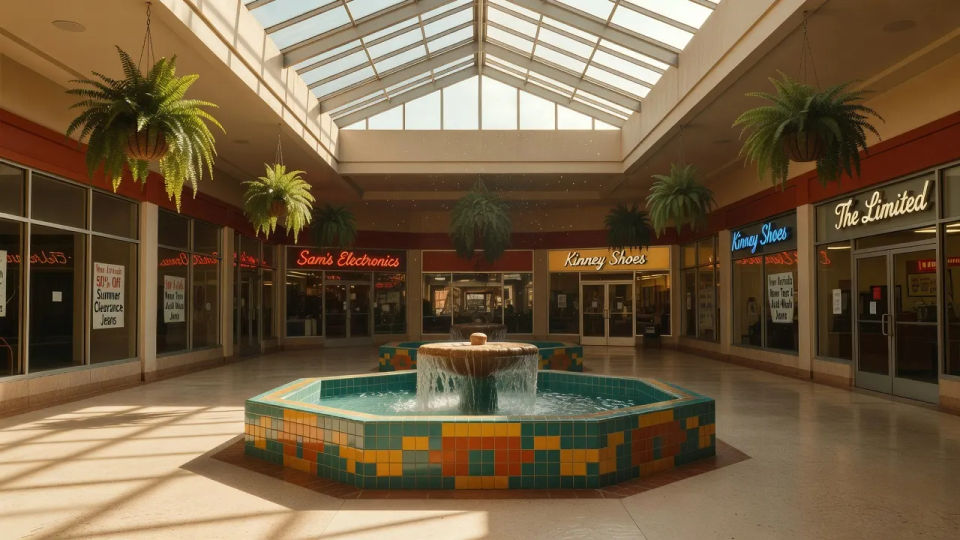 Mall atrium