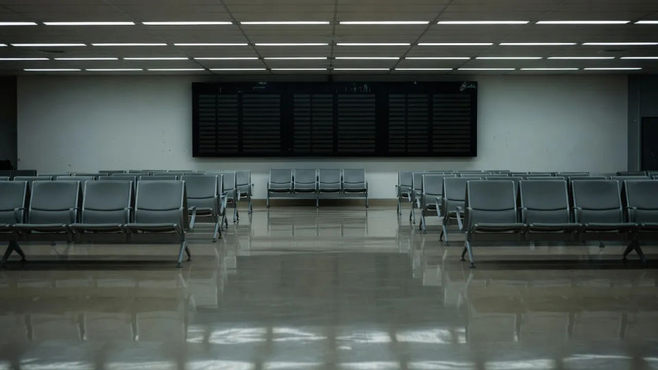 Gate lounge at 3am