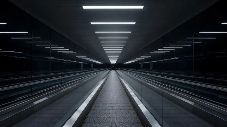 Endless walkway tunnel