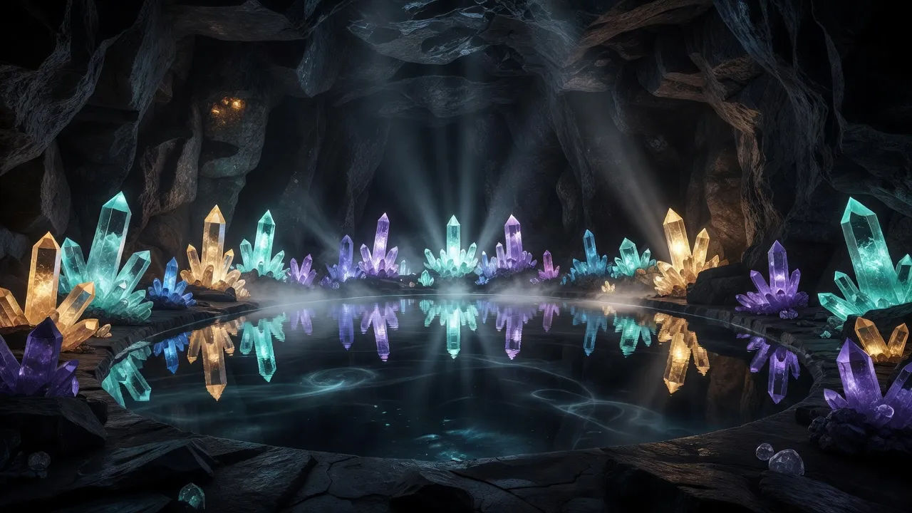 Crystal pool chamber