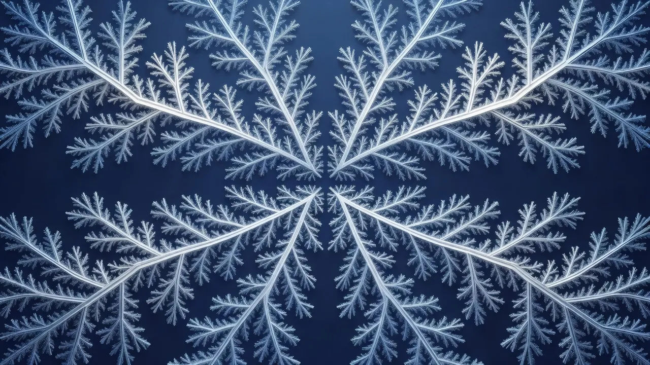 Dendrite frost panel