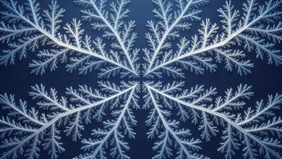 Dendrite frost panel