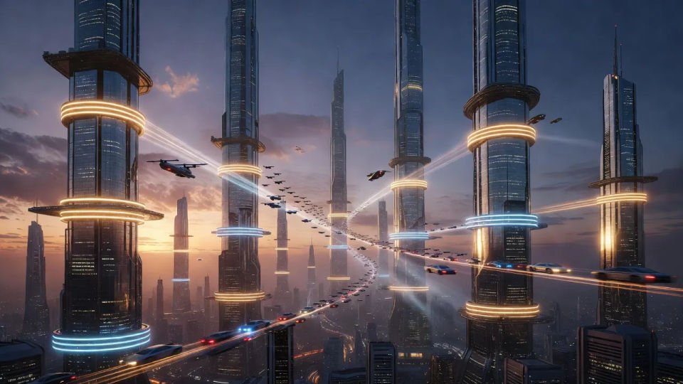 Megatower skyline