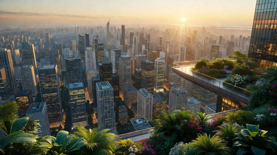 Sky garden overlook