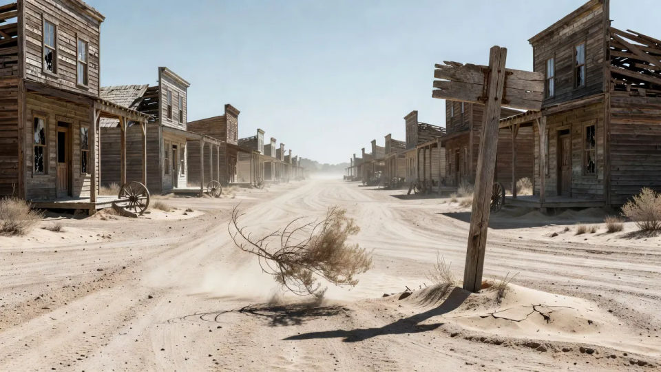 Main street at noon