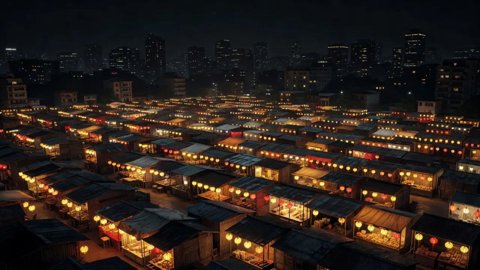 Market from above