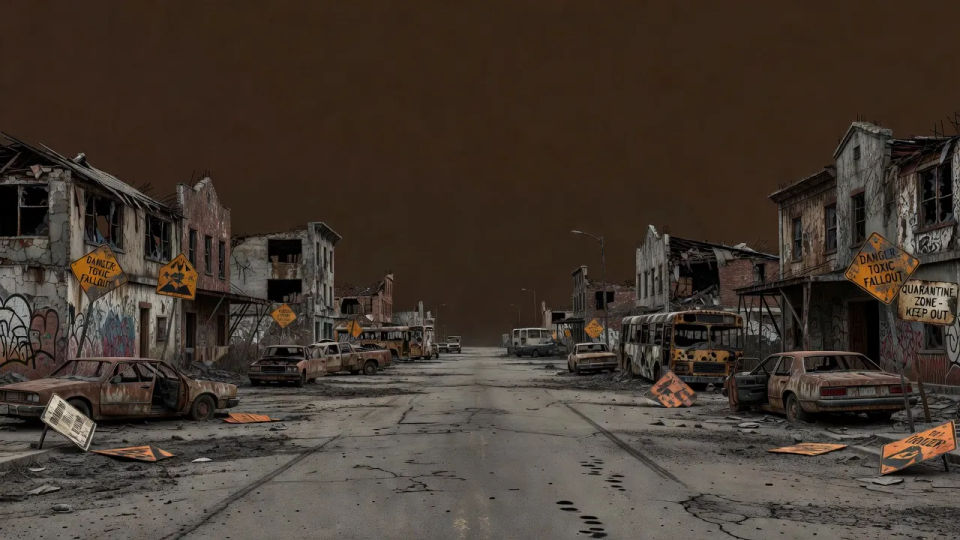 Dead town main road