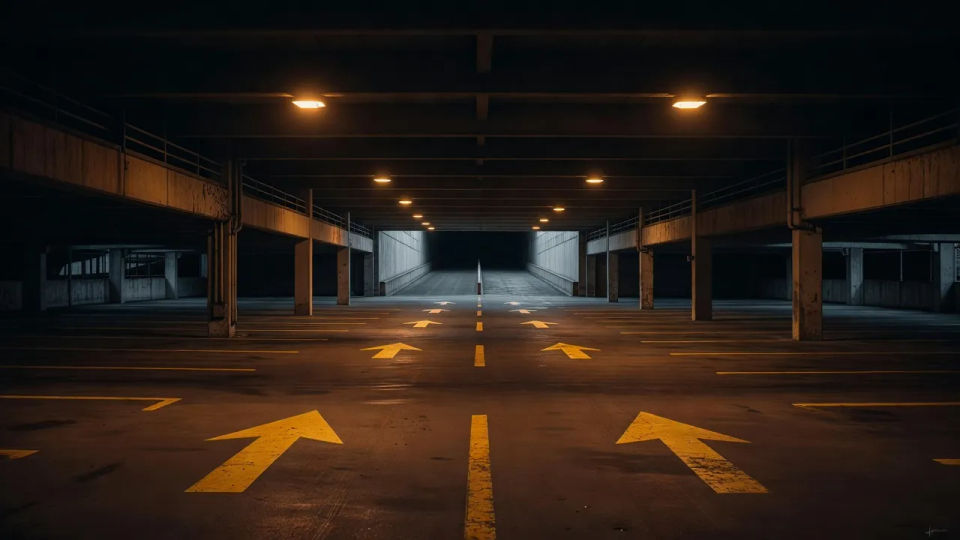 Ramp mouth to the street