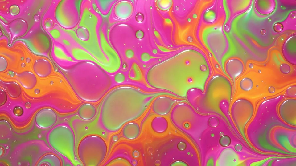 Liquid-light poster