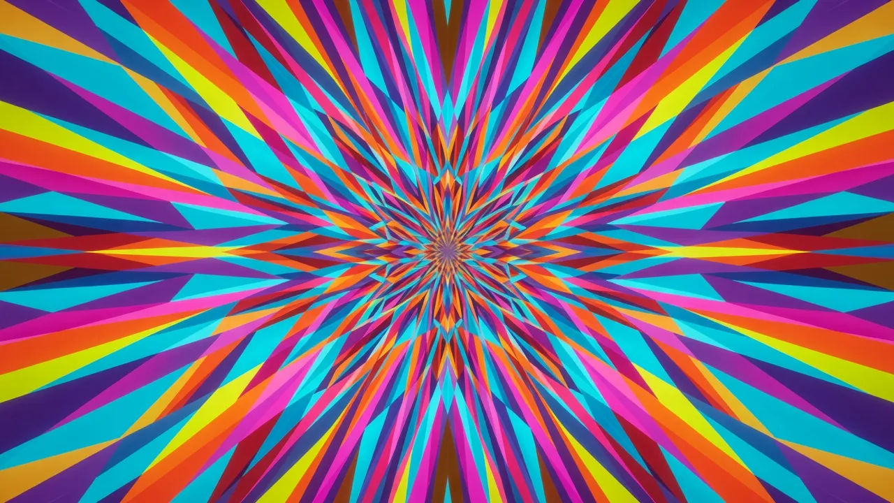 万華鏡のパネル