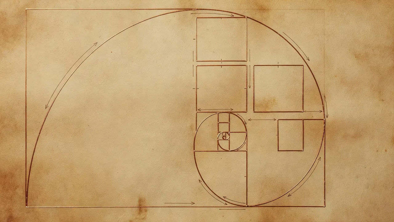 Étude de la spirale d'or