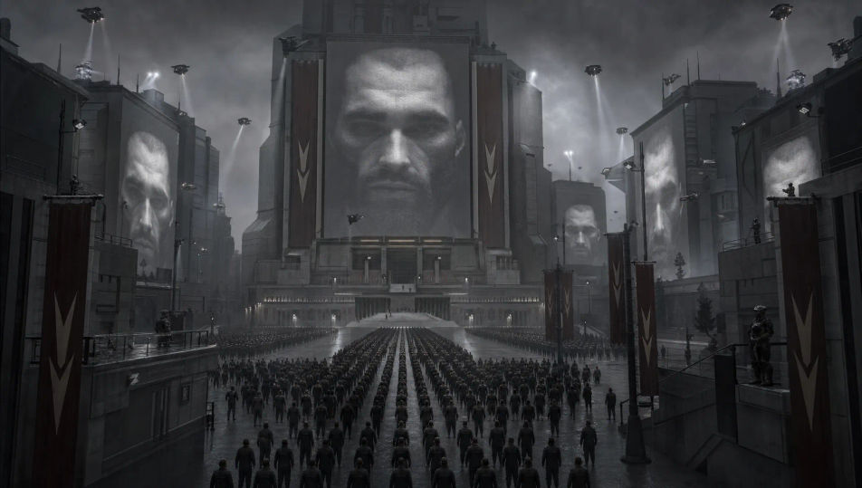 A propaganda plaza