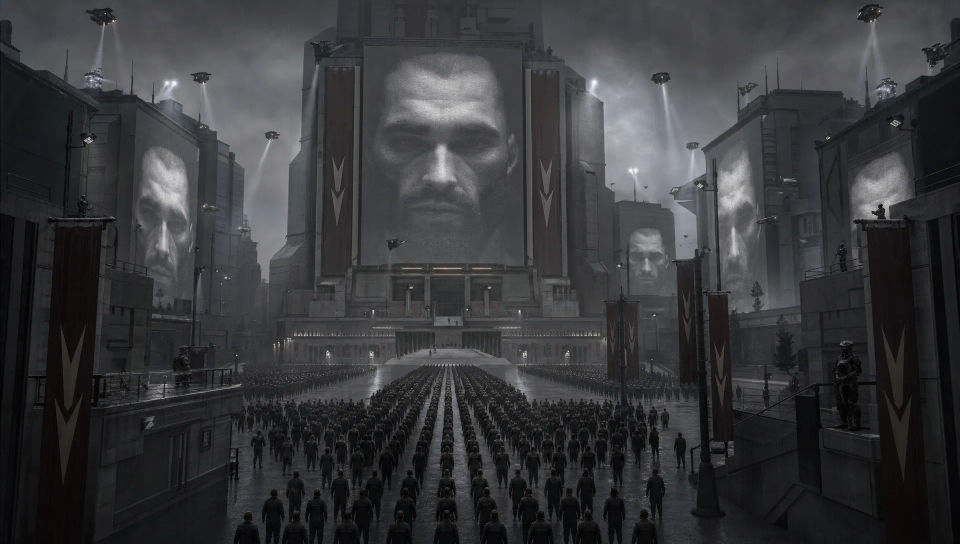 A propaganda plaza