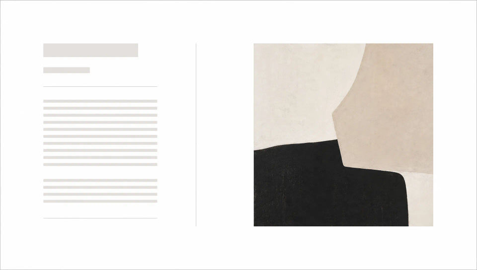 Gridded typography layout