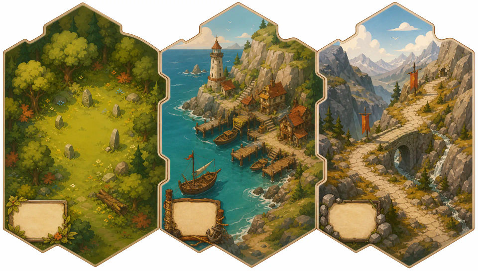 Region tile set