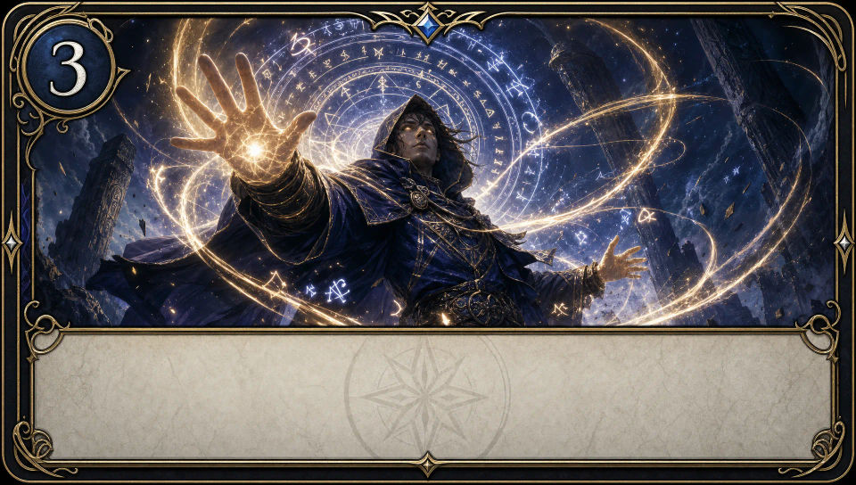Spell scene card