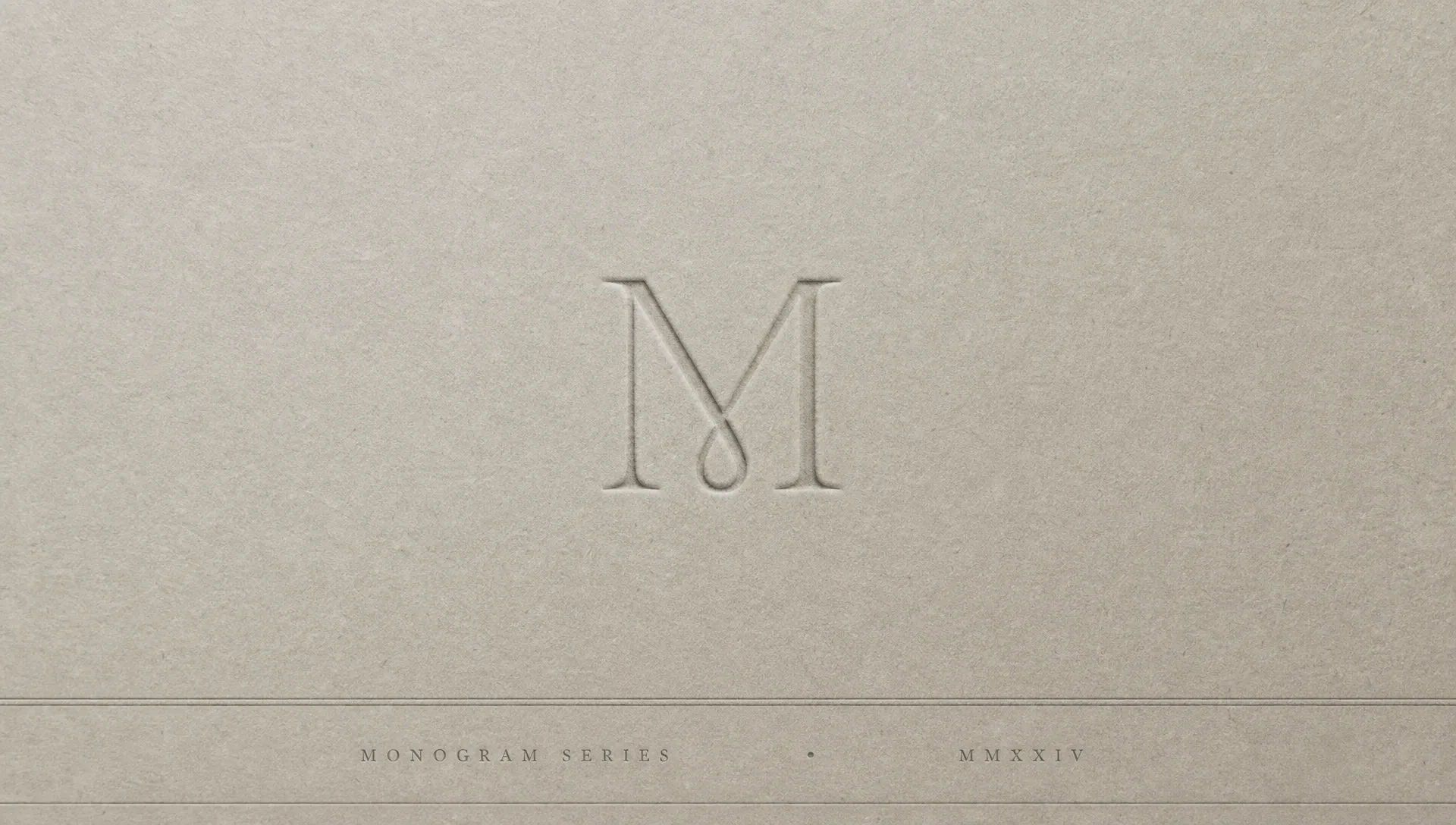 Letterpress mark cover