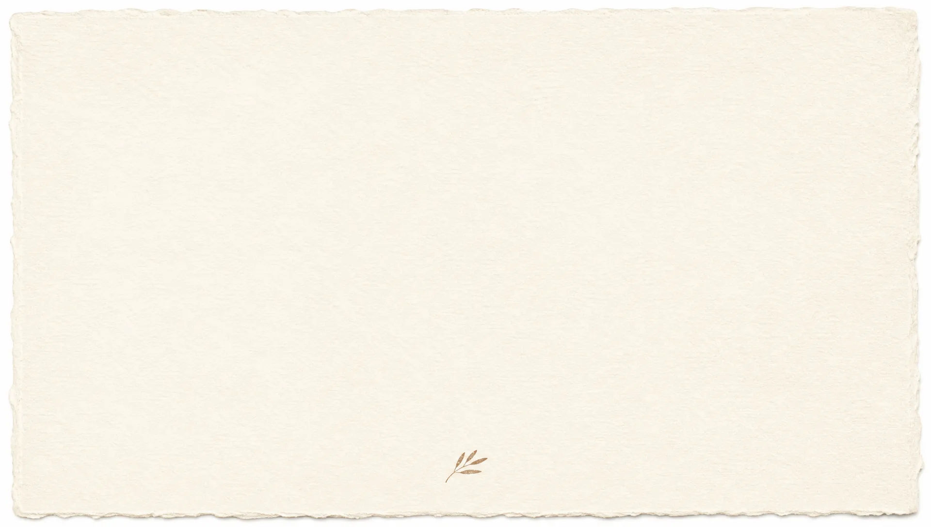 Deckled-edge cover