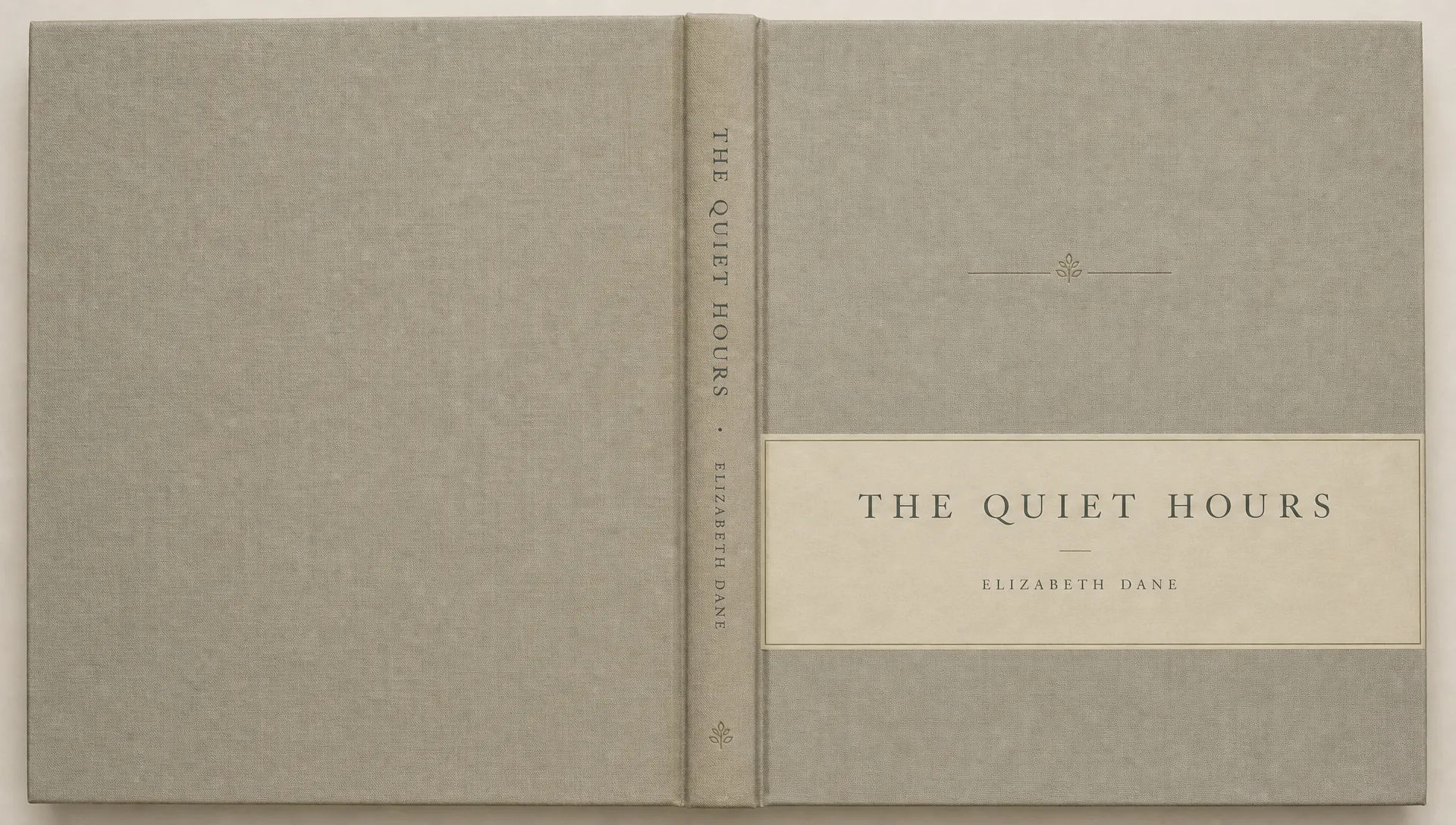 Hand-set title layout