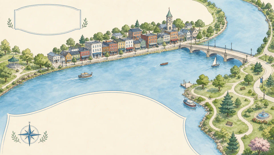 Waterfront map