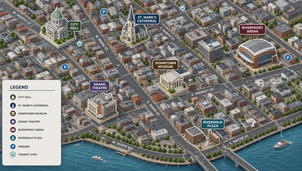 Downtown detail