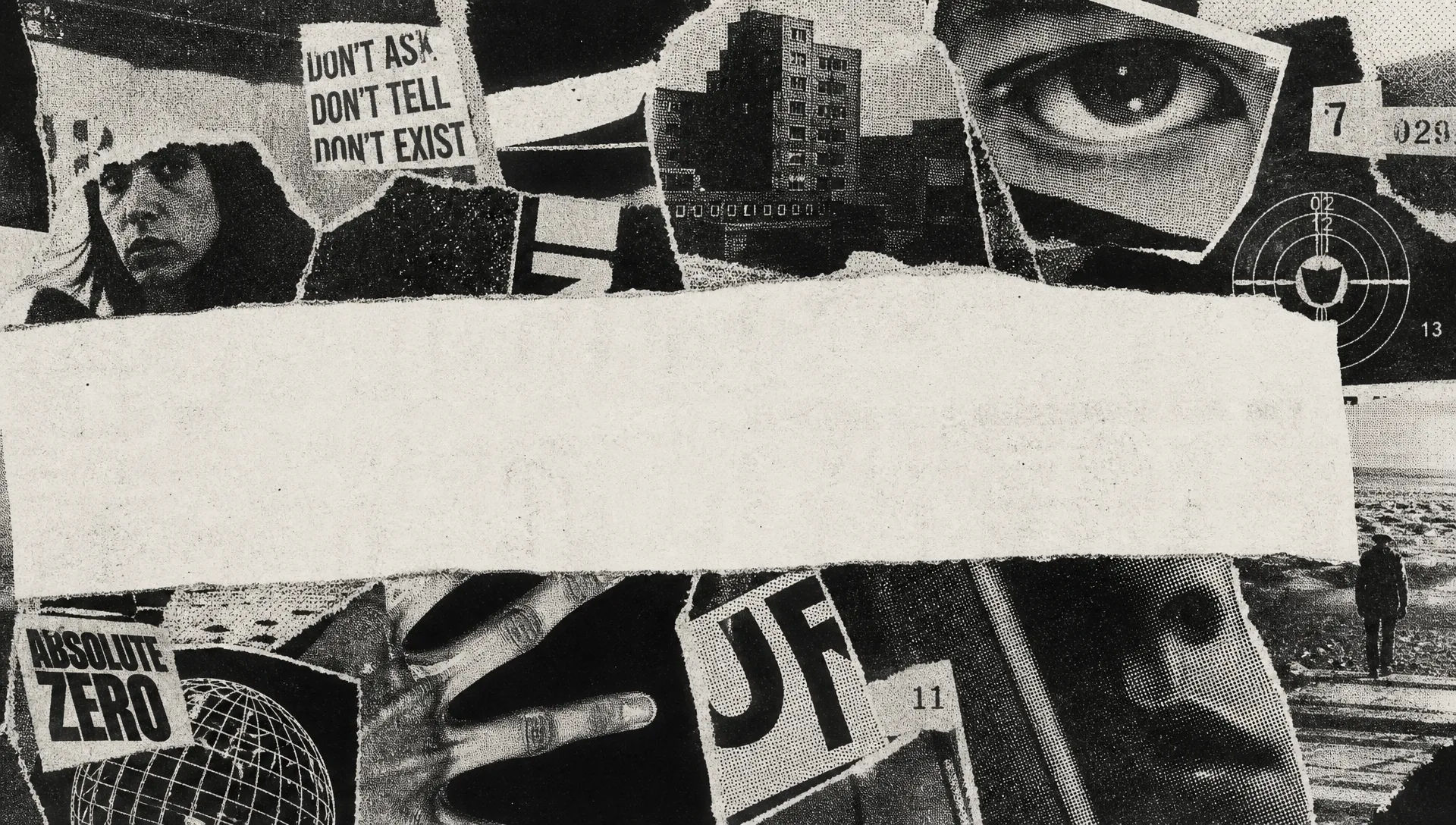 Xerox collage poster