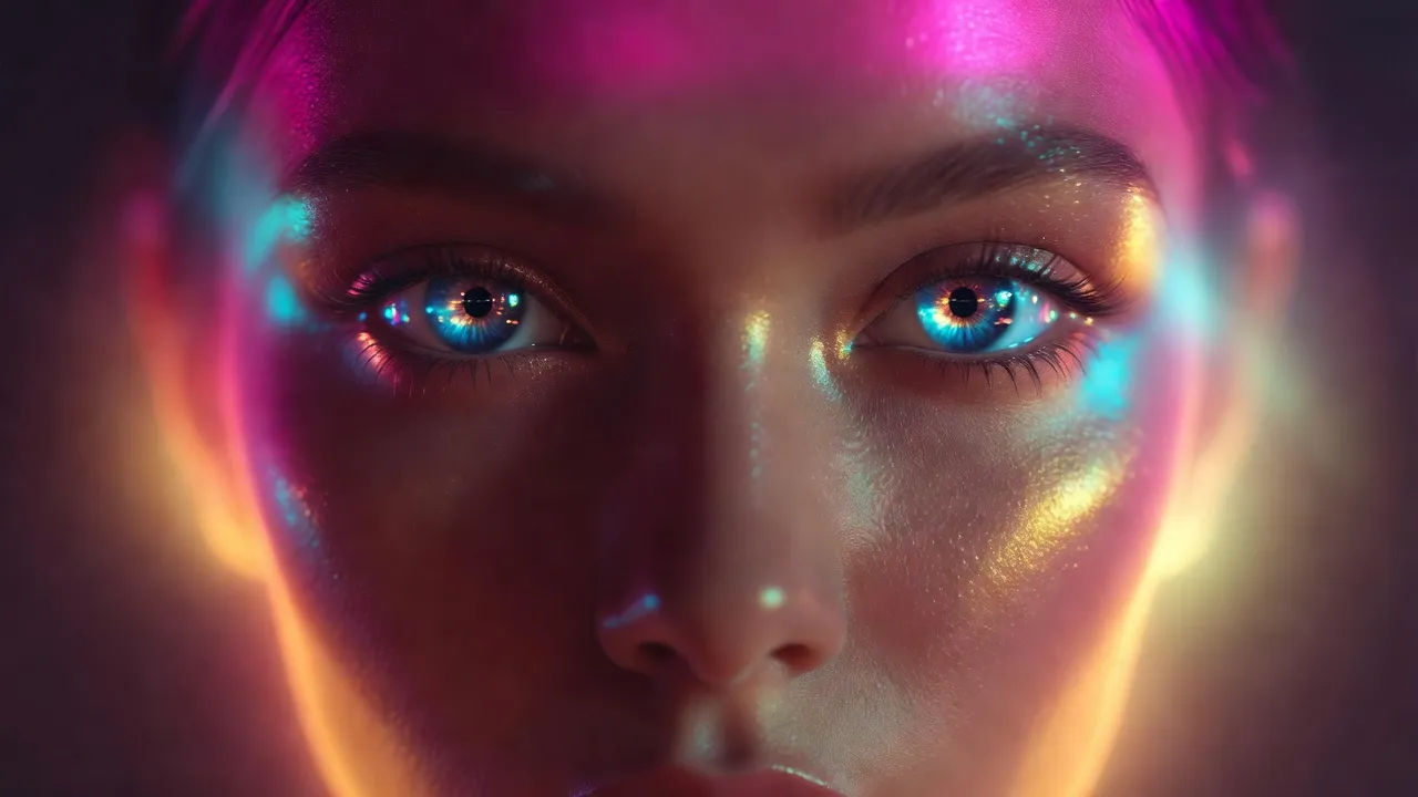 Close crop with glow