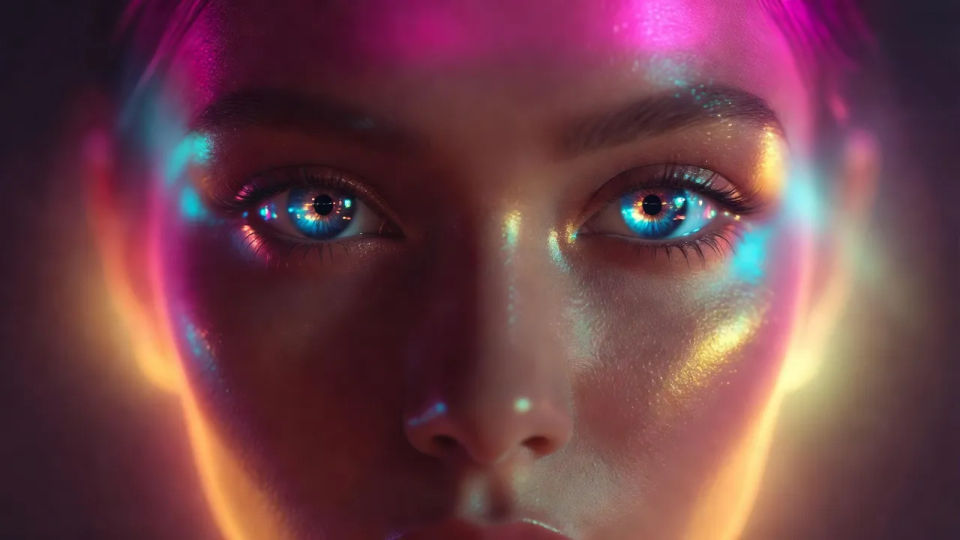 Close crop with glow