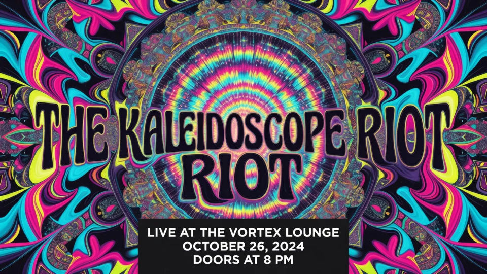 Psychedelic gig poster