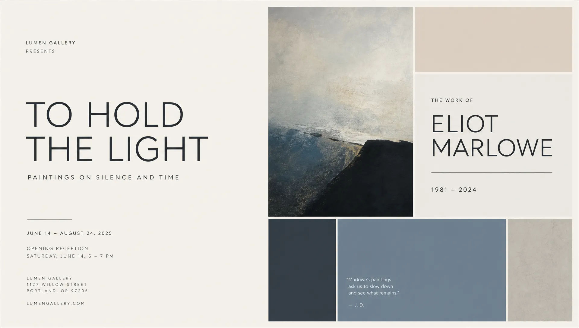 Asymmetric grid layout