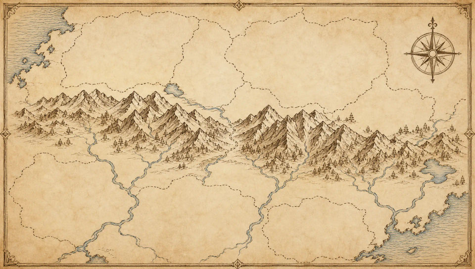 Mountain kingdom map