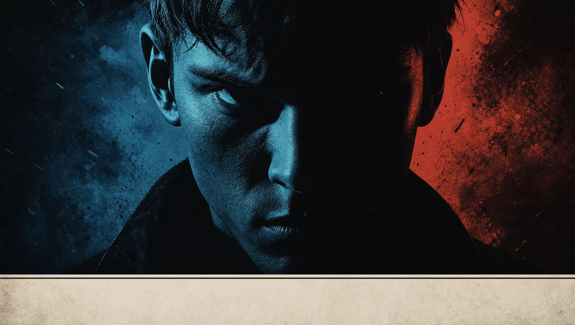 Duotone-portrait layout