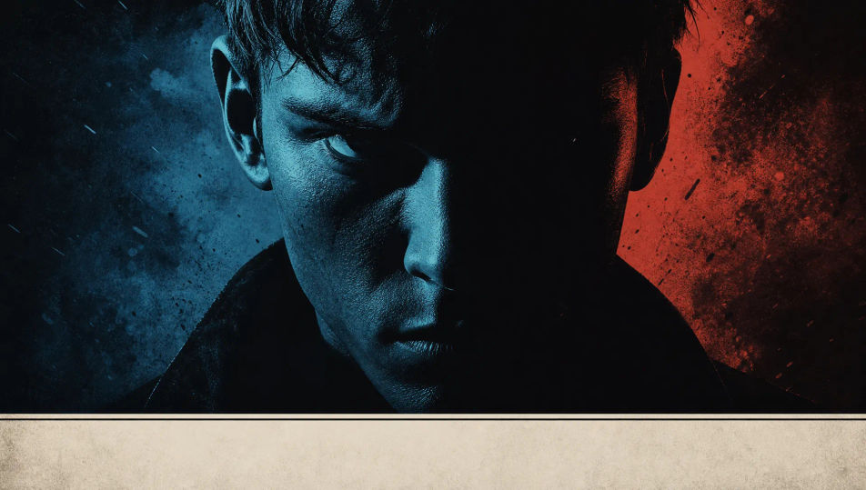 Duotone-portrait layout