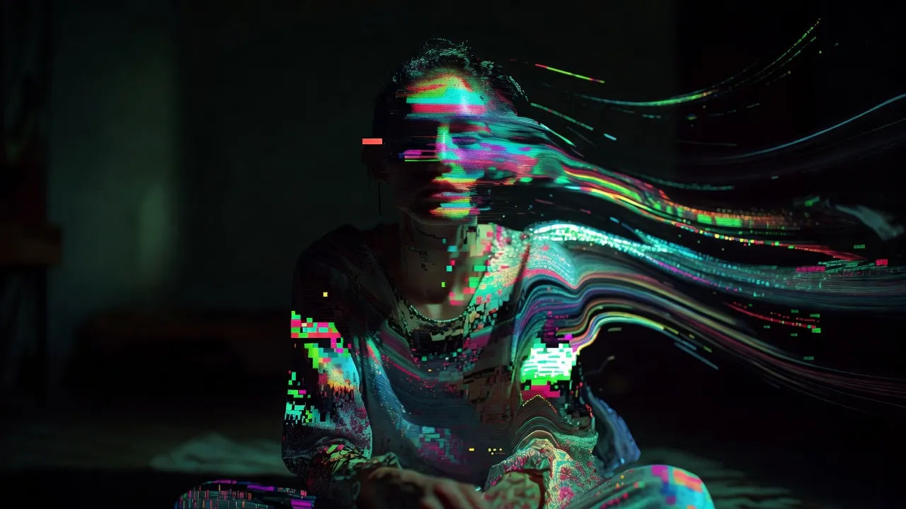 Datamosh smear