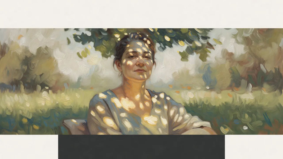 Portrait poster layout