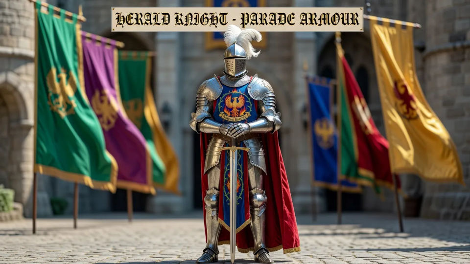 Parade-armour portrait