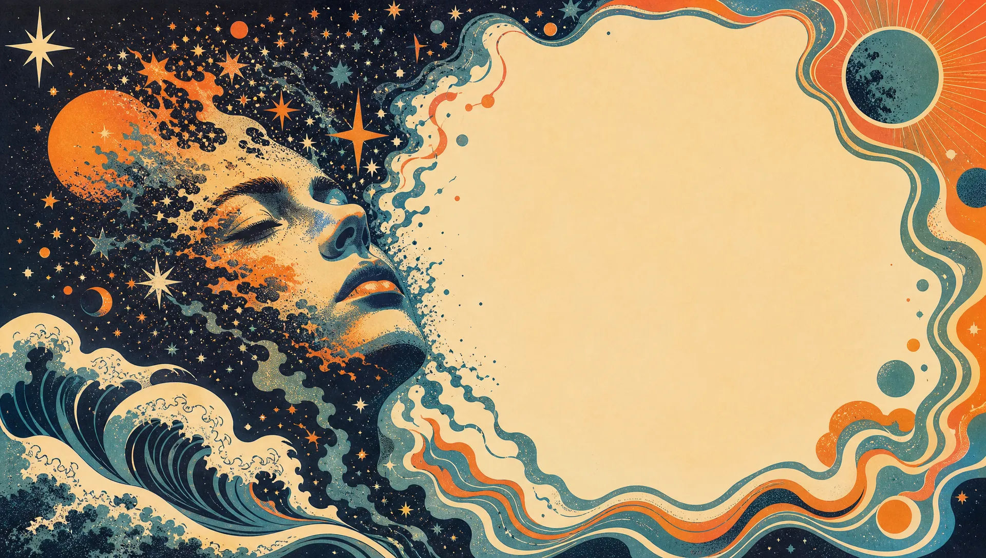 Cosmic-face layout