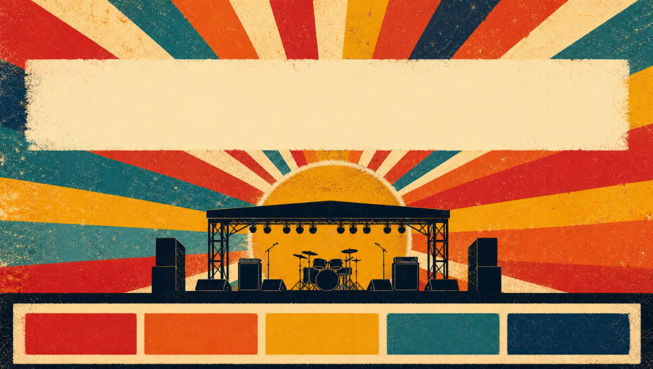 Sunburst-stage layout