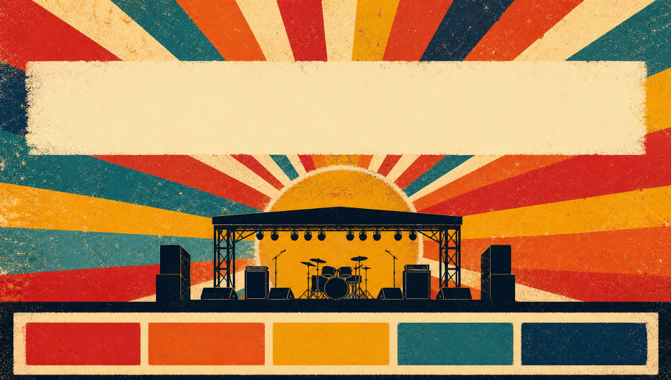 Sunburst-stage layout