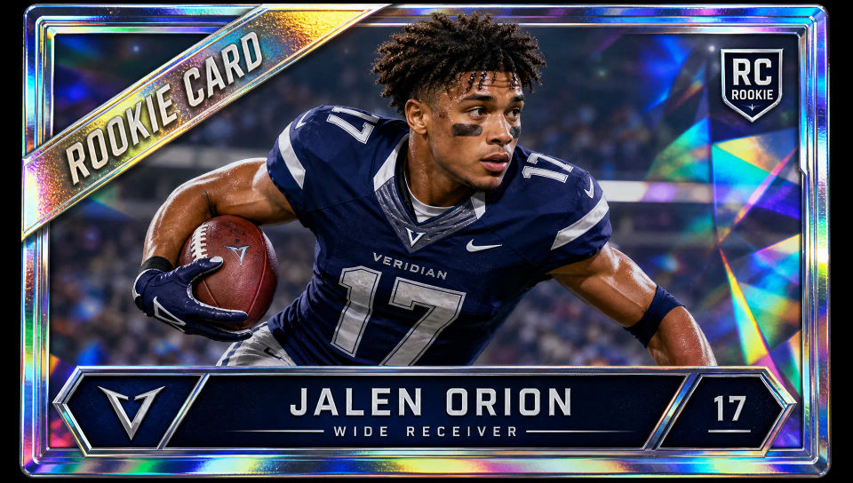 Rookie foil card
