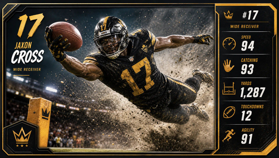 Action portrait card