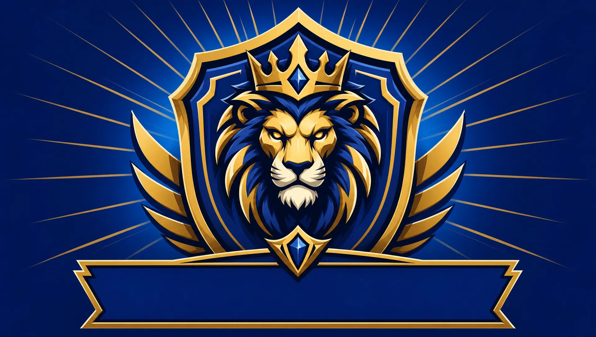 Emblem crest layout