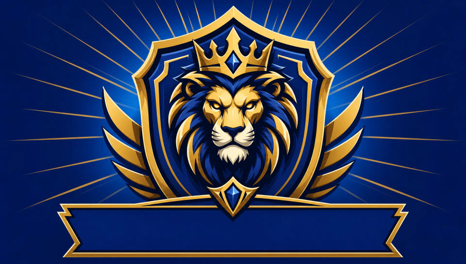 Emblem crest layout