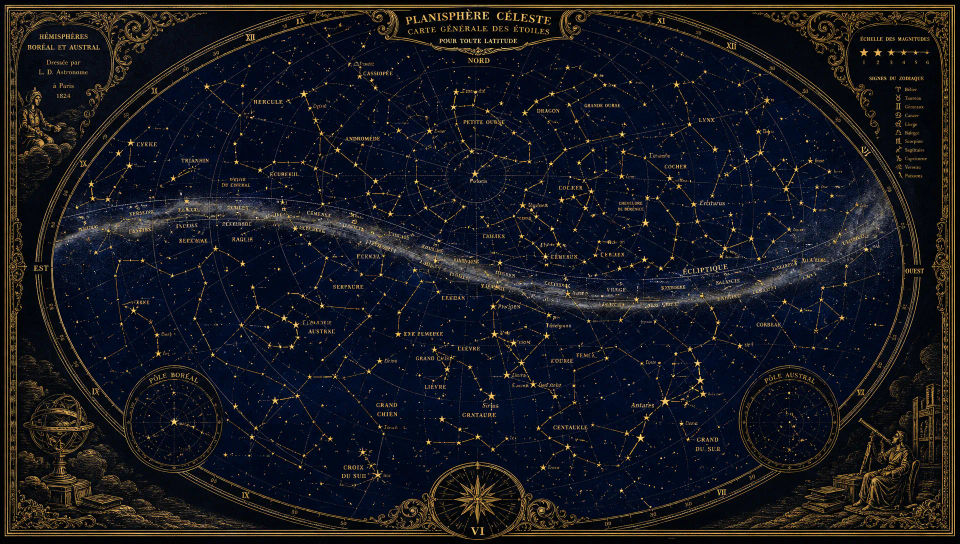 Full sky chart