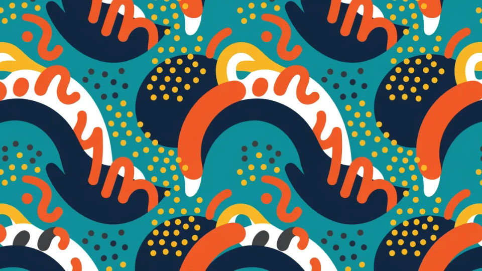 Abstract-shape repeat