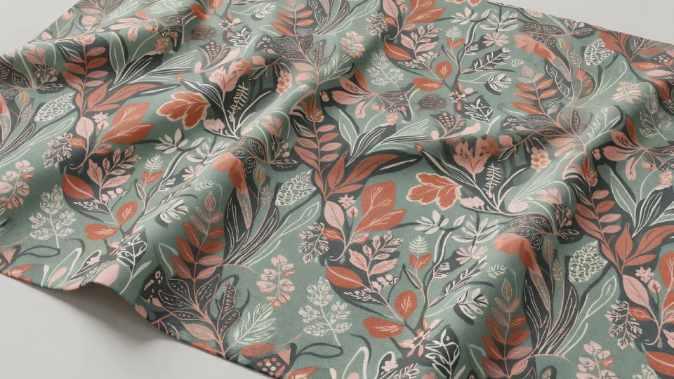 Fabric mockup swatch