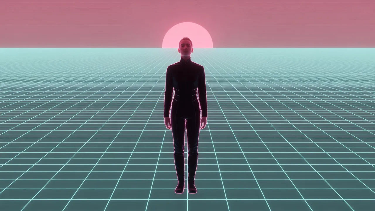 Grid horizon portrait
