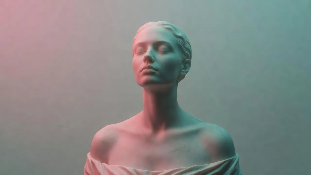 Roman-bust portrait